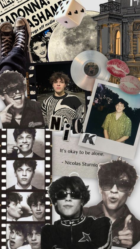 NICK STURNIOLO💜 #nicksturniolo #nicolassturniolo #nick #sturniolo #sturniolos #sturniolotriplets #triplets #nicolas #sturniolobrothers #nickgirl Nick Sturniolo Wallpaper, Sturniolo Triplets Wallpaper, Triplet Quotes, Triplets Wallpaper, Sturniolo Wallpaper, Halloween Wallpaper Backgrounds, Triplet Babies, Wallpaper Homescreen, Alien Aesthetic