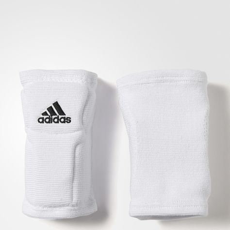 White Kneepads to prevent knee injury, court burn and match uniforms. Nike Volleyball, Volleyball Gear, Volleyball Knee Pads, Volleyball Inspiration, Knee Sleeves, Women Volleyball, Knee Injury, Adidas White, Knee Pads