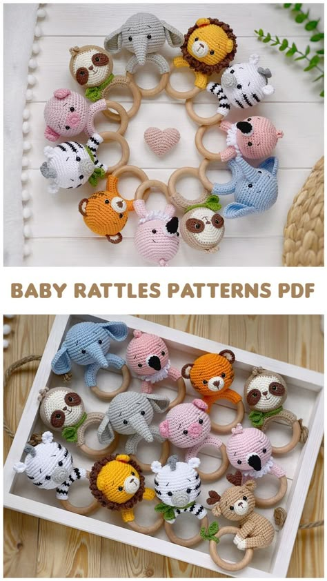 Crochet Pattern Animals, Crochet Baby Projects, Crochet Nursery Decor, Crochet Baby Mobiles, Crochet Butterfly Pattern, Crochet Baby Gifts, Crochet Nursery, Crochet Mobile, Crochet Baby Toys