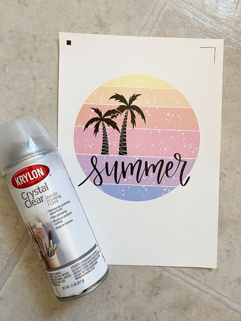 Three coats of clear sealer Silhouette School Blog, Waterslide Decal Paper, Making Water, Waterslide Paper, Silhouette Cameo Tutorials, Silhouette School, Free Silhouette, Boutique Ideas, Waterslide Decals