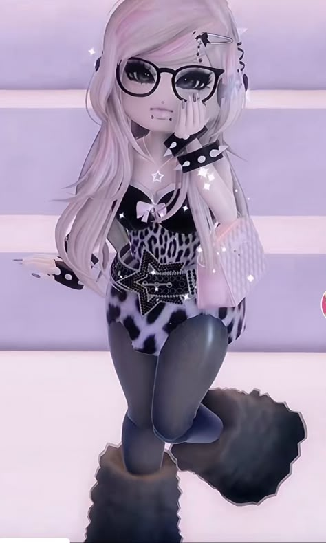 Royale High Gyaru Outfit Ideas, Scene Rh Outfits, Rh Scene Fits, Scene Royale High Outfits, Gyaru Royale High Outfits, Gyaru Royale High, Royale High Avatar, Rh Outfit Ideas, Royale Outfit