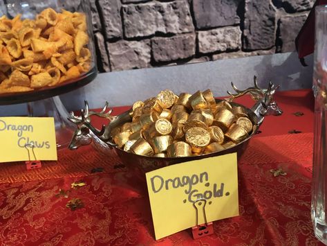 Fantasy Themed Birthday Party Ideas - HubPages Hobbit Themed Party, Fantasy Draft Party, Lotr Party, Brave Birthday Party, Dragon Themed Birthday Party, Vbs Snacks, Ball Food, Fairy Ball, Nerd Party