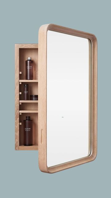 Oak Medicine Cabinet, Medicine Chest Bathroom, Boho Medicine Cabinet, Walnut Medicine Cabinet, Wood Medicine Cabinet With Mirror, Cute Medicine Cabinet, Hidden Medicine Cabinet Ideas, Wooden Medicine Cabinet, Custom Medicine Cabinet