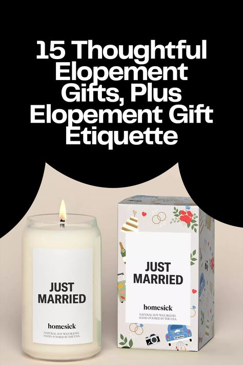 Elopement gift ideas Elopement Guest Gifts, Elopement Gift Basket, Elopement Gift Ideas, Surprise Elopement Party, We Eloped Sign Cute Ideas, Elopement Gifts, Newly Engaged Gift Basket, Elopement Gift, Wedding Gifts For Friends