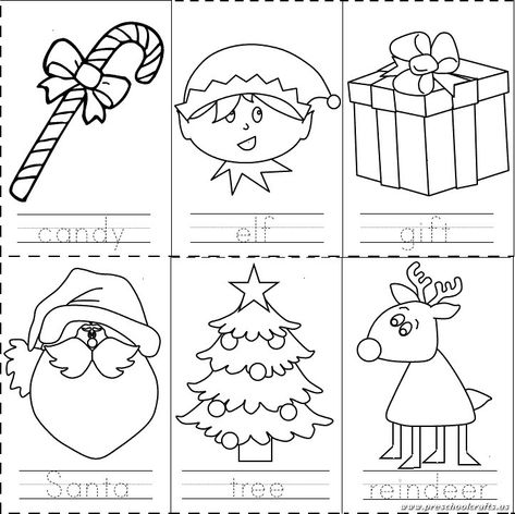 Christmas Worksheet for Preschool and Kindergarten - Preschool and Kindergarten Christmas Preschool Printables, Free Printable Christmas Worksheets, Christmas Worksheets Kindergarten, Christmas Worksheet, Ingles Kids, Christmas Math Worksheets, Christmas Learning, Preschool Christmas Activities, Christmas Units