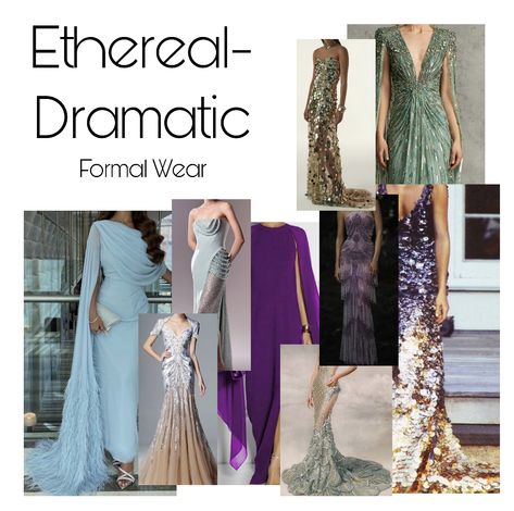 Dramatic Ethereal Essence, Essence Types, Ethereal Dramatic, Dramatic Ethereal, Dramatic Essence, Kibbe Types, Ethereal Essence, Kibbe Romantic, Fashion Illustration Poses