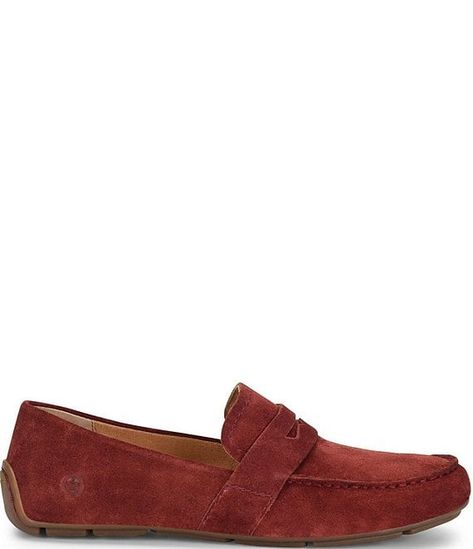 Born Melinda Suede Driving Moccasin Penny Loafers | Dillard's Hand Stitching Techniques, Stitching Techniques, Driving Moccasins, High Quality Shoes, Penny Loafers, Dillard's, Soft Suede, Moccasins, Designer Shoes