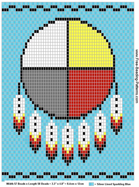 medicine wheel Beading Templates, Indian Beadwork, Native American Beadwork Patterns, Beading Loom, Native Beading Patterns, Native American Patterns, Bead Loom Designs, Lighter Case, Beadwork Designs