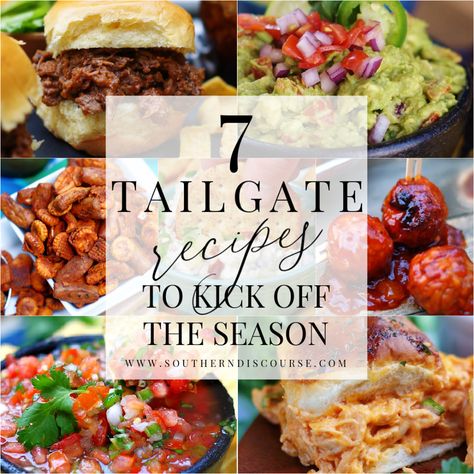 7 Tailgate Recipes to Kick Off the Season - southern discourse Ultimate Farmhouse, Yellow Cornbread, Southern Discourse, Tailgate Recipes, Best Egg Salad Recipe, Fresh Apple Cake, Dirty Rice, Tailgating Recipes, Tailgate Food