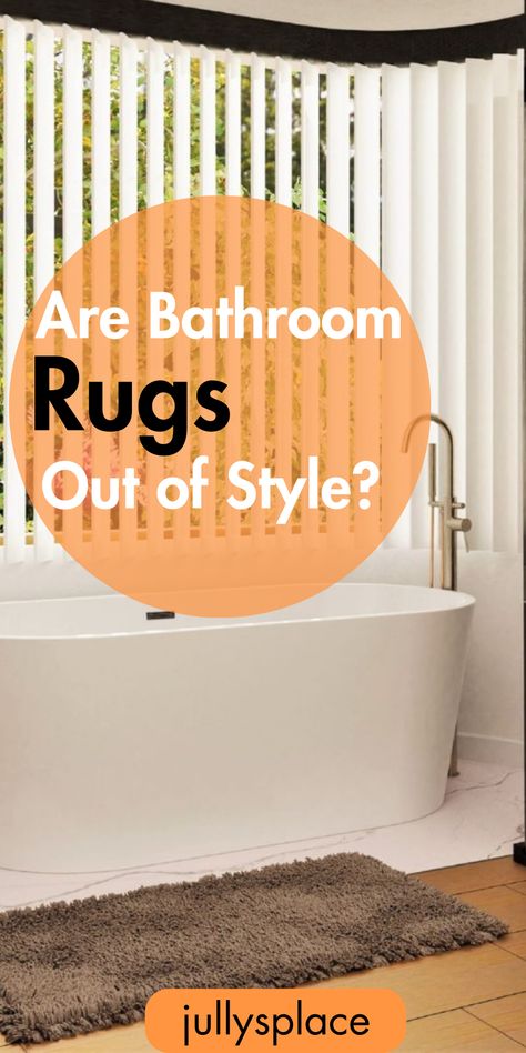 Are Bathroom Rugs Out Of Style Bathroom Rug Placement, Rugs In Bathroom, Bathmat Ideas Bathroom, Bathroom Rug Ideas, Rug In Bathroom, Restoration Hardware Bathroom, Bath Mats Bathroom Ideas, Modern Bathroom Rug, Throw Rugs Bedroom