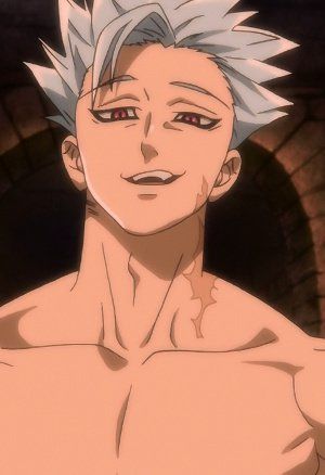 Ban Anime, Seven Deadly Sins Anime, 7 Deadly Sins, Anime Boyfriend, Seven Deadly Sins, Red Eyes, Cute Anime Guys, An Anime, White Hair