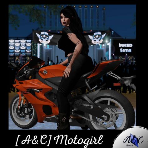 [A&C]Motogirl | A&C thesims on Patreon Ts4 Car Poses, Sims 4 Motorcycle Poses, Sims 4 Biker Cc, Sims 4 Cc Motorcycle, Sims 4 Animations Patreon, Sims 4 Motorcycle Cc, Sims 4 Car Poses, Sims Poses, Sims 4 Piercings