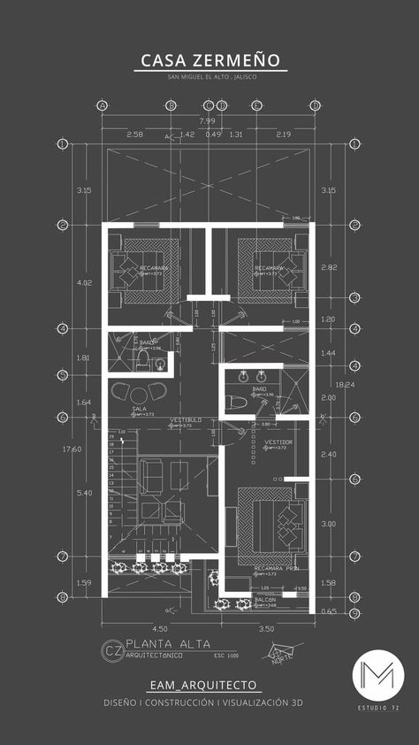 Floor Plan With Measurements, Hotel Room Design Plan, Small Modern House Plans, Architecture Blueprints, Architecture Design Process, Small House Elevation Design, House Floor Design, Building House Plans Designs, Architectural Floor Plans