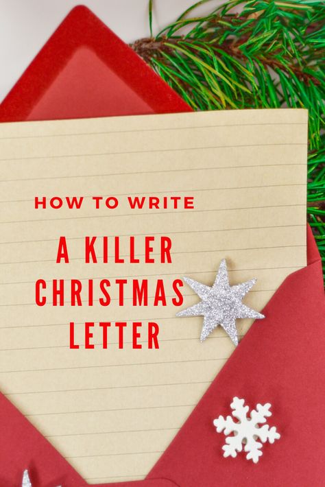 Writing A Christmas Letter, How To Write A Christmas Letter, Family Christmas Letter Ideas, Christmas Letter Ideas Writing, Christmas Letter To Boyfriend, Christmas Letters Ideas, Christmas Letters To Friends, Christmas Letter Ideas, Xmas Party Invitations