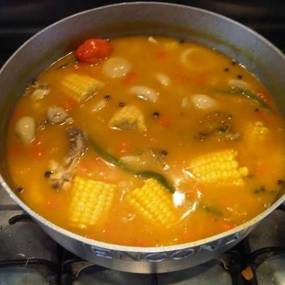 Jamaican Chicken Soup With Dumplings, Carribean Soup, Jamician Dishes, Jamaican Soup, Jamaican Chicken Soup, Pollo Tropical, Caribbean Dishes, Jamaican Chicken, Jamaica Food