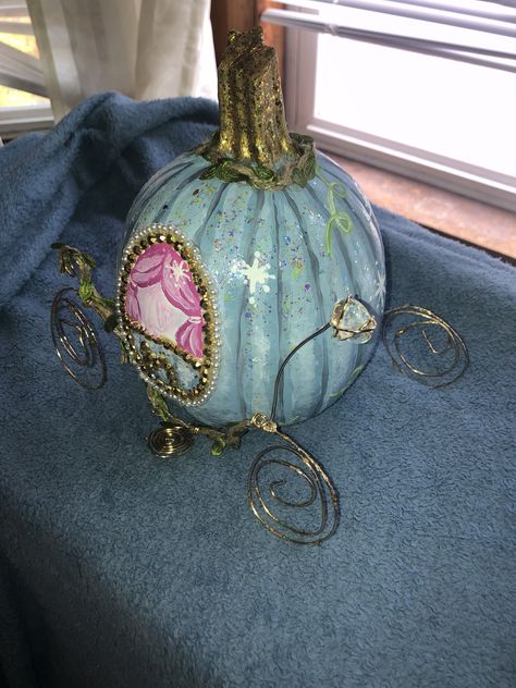 Cinderella pumpkin carriage Cinderella’s Carriage Pumpkin, Carriage Pumpkin Decorating, Cinderella's Carriage Pumpkin, Cinderella Carriage Pumpkin Decorating, Cinderella Pumpkin Carriage Painting, Cinderella Pumpkin Decorating, Cinderella Pumpkin Carriage Diy, Princess Pumpkin Decorating, Cinderella Pumpkin Painting