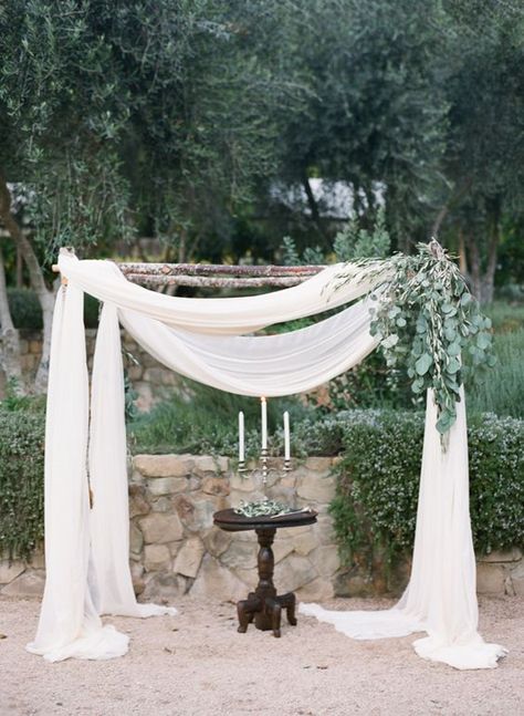 spring green wedding arch via Diana McGregor Photography / http://www.himisspuff.com/wedding-arches-wedding-canopies/7/ Wedding Arch Tulle, Wedding Arches Outdoors, Wedding Arbors, Wedding Alters, Wedding Ceremony Ideas, Wedding Arbour, Wedding Sparrow, Wedding Altars, Ceremony Arch