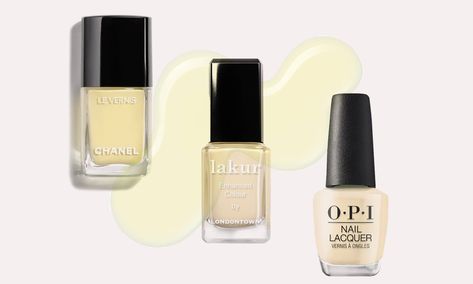 The Best Butter Yellow Nail Colors for This Summer Best Butter, Summer Nails Colors, Yellow Nails, Pale Yellow, Nail Polish Colors, Nail Colors, Butter, Manicure, Nail Polish