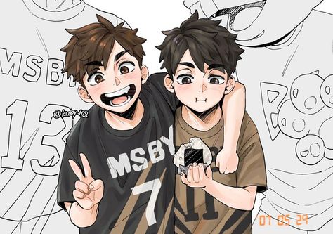 Osamu X Atsumu, Miya Twins, Miya Atsumu, Haikyuu Karasuno, Haikyuu Funny, Haikyuu 3, Haikyuu Ships, Haikyuu Characters, Haikyuu Fanart