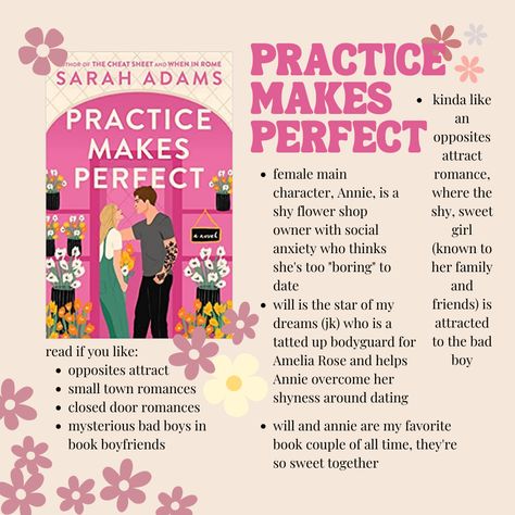 Practice Makes Perfect Sarah Adams Fanart, Sarah Adams Practice Makes Perfect, Practice Makes Perfect Sarah Adams Book, Practice Makes Perfect Aesthetic, The Off Limits Rule Sarah Adams, Sarah Adams Books, Practice Makes Perfect Book, Practice Makes Perfect Sarah Adams, Book Review Aesthetic