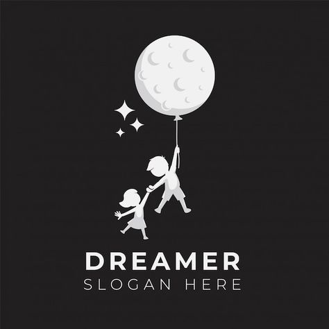 Dream Logo Design Ideas, Dream Logo Design, Kindergarten Logo, Baby Logo Design, Toys Logo, Logo Design Illustration, Dream Logo, Beach Logo, Logo Design Inspiration Creative