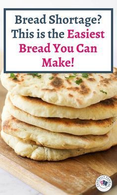 Fried Bread Recipe, Yeast Free Breads, No Yeast Bread, Tasty Bread Recipe, Yeast Bread Recipes, Fry Bread, Flatbread Recipes, Yeast Bread, Bread Machine Recipes