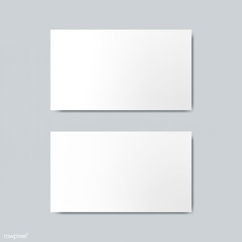 Blank business card design mockup vector | premium image by rawpixel.com Free Vector Business Cards, Professional Business Card Design, Blank Business Cards, Visiting Card Design, Free Business Card Mockup, Free Business Cards, Card Templates Free, About Business, Business Card Template Design