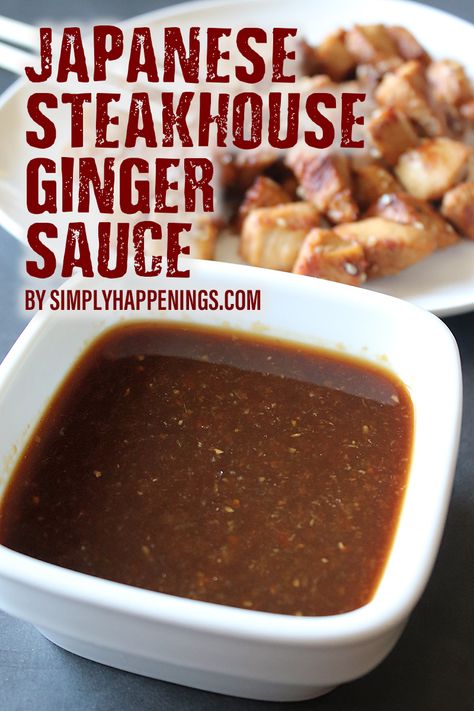 Soy Ginger Sauce Recipes, Wasabi Ginger Sauce, How To Make Hibachi Ginger Sauce, Tofu Dipping Sauce Recipe, Asian Ginger Sauce, Ginger Steak Sauce, Japanese Mustard Sauce, Asian Sauce For Rice, Ginger Sauce Hibachi