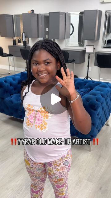 Whitney 🎀 Sylvestre on Instagram: "She did soooooo good!! Only 7 years old and has such a passion for artistry. It was sooo easy to teach her! Thank you Riley for taking my class🥹❤️🙌🏾 
@rileymonaethemua 

For those that want to know, YES I do teach kids how to do makeup 💄 

& for the grown folks! Book your classes lol if she can do it so can you 🙌🏾☺️

Start them early 🙌🏾😂

MY 50% off class sale is still available online to book ‼️" How To Do A Natural Makeup Look Simple, Makeup For 12 Year Girl, Kids Doing Makeup, Kid Makeup Looks, Cheer Makeup Looks, Cheer Makeup High School, Kids Makeup Ideas, Simple Natural Makeup Looks, Male Up