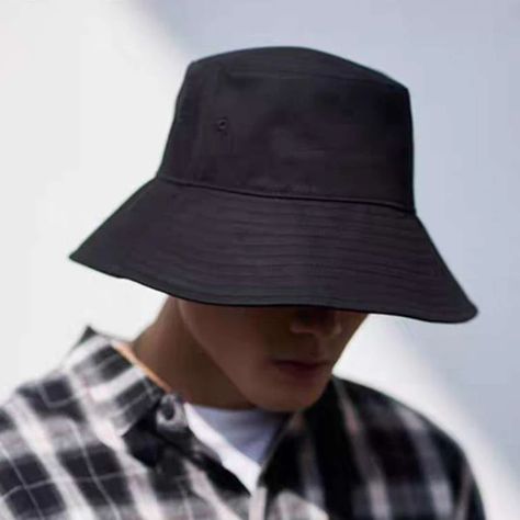 Large Sun Hats Men Summer Double Side Bucket Hat Men's Pure Color Panama Fedoras Outdoor Fisherman Hat Visor Basin Cap Beach Hat - Bucket Hats - AliExpress Bucket Hat Outfit, Bucket Hat Style, Fisherman's Hat, Mens Bucket Hats, Bucket Cap, Hat Men, Sun Hats For Women, Fisherman Hat, Blue Camo