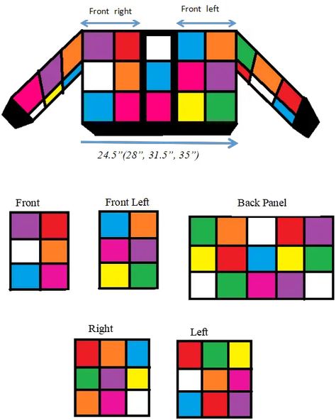 Patchwork Crochet Tutorial, Patchwork Knit Sweater Pattern, How To Crochet Cardigan Sweater, Granny Square Patchwork Sweater, Crochet Granny Jacket, Mens Patchwork Crochet Sweater, Knitting Patchwork Cardigan, Crochet Cardigan Measurements, Oversized Patchwork Cardigan Crochet Pattern