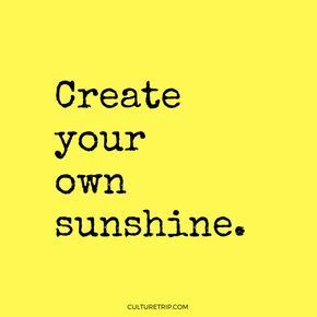 13 Quotes on Happiness to Get You Through the January Blues|Pinterest: @theculturetrip Work Workouts, Lemon Quotes, Quotes On Happiness, Yellow Quotes, Yellow Words, January Blues, Paper Quote, Sunshine Quotes, Stephen Covey