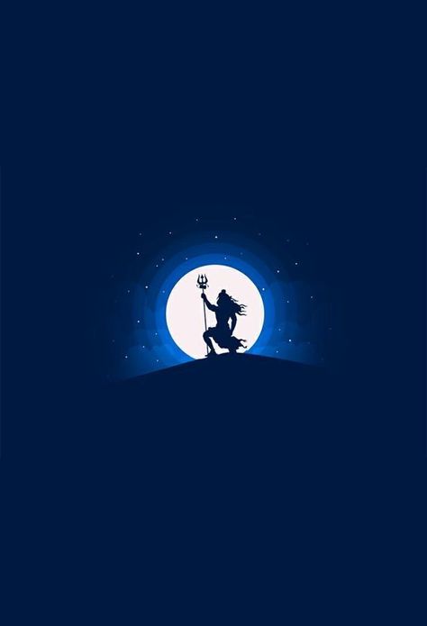 Lord Shiva Wallpaper for Mobile Lord Shiva, Shiva, Moon, Pins