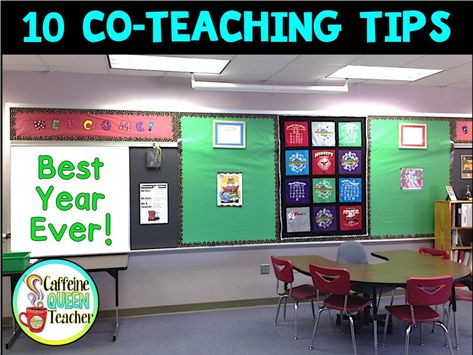 Co Teaching Strategies, Coteaching Classroom Special Education, Coteaching Models, Co Teaching Classroom Layout, Collaborative Teaching, Teacher Collaboration, Steam Classroom, Team Teaching, Block Scheduling