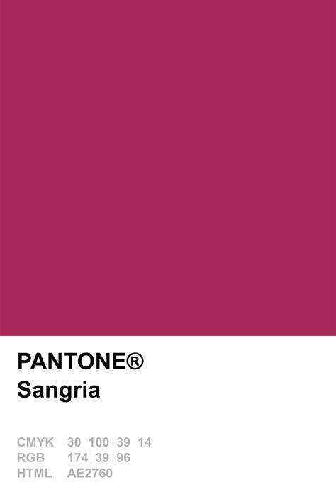 Pantone 2014 Sangria Pantone Shades, Moodboard Background, Red Pantone, Pantone 2015, Summer Color Trends, Pantone Colours, Pantone Palette, Pantone Colour Palettes, Palette Design