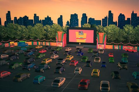 Car Cinema, Drive In Cinema, Background Car, Drive In Movie Theater, Outdoor Cinema, Cinema Experience, American Teen, Uk Tour, Drive In Theater