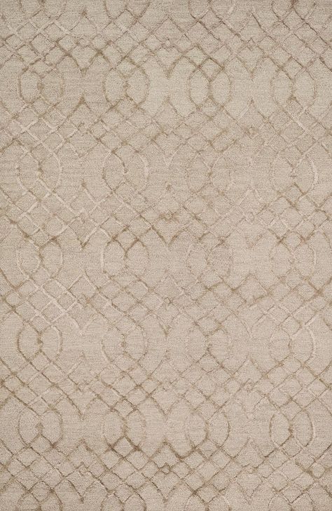 Loloi Panache PC-02 Taupe Transitional Rug from the Assorted Transitional Rugs collection at Modern Area Rugs Taupe Area Rug, Geometric Pattern Rug, Tibetan Rugs, Patterned Rug, Trellis Rug, Taupe Rug, Organic Pattern, Loloi Rugs, Stylish Rugs