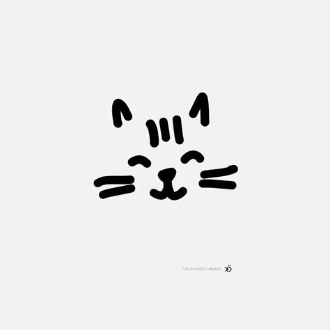 happy cat #simpledrawing #drawing #download Drawing Happy Faces, Cute Drawing Ideas Cats, Cat Face Cute Drawing, Simple Pet Drawings, Cute Cat Doodle Simple, Easy Cats Drawing, Cute Cat Face Drawing Simple, Easy Cat Face Drawing, Mini Drawings Cat