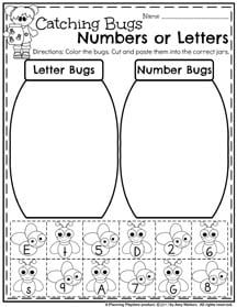 Abc Preschool Crafts, Bug Week Preschool, Camping Worksheets For Preschool, Writing Objectives, Clip Game, Spring Worksheets Preschool, Preschool Camping, Maternelle Grande Section, Bugs Preschool