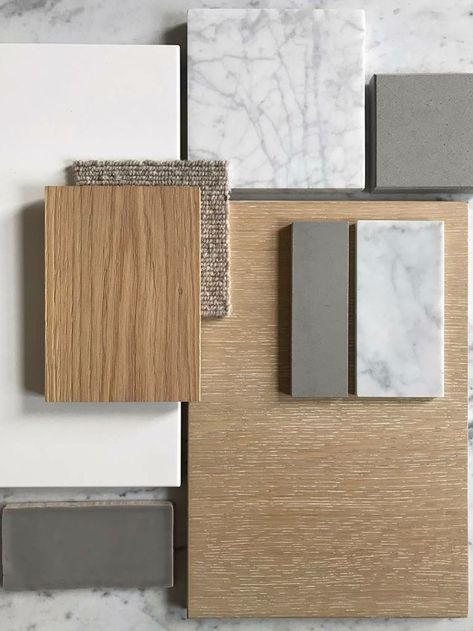 Material Sample Board, Wood Moodboard, Beige Mood Board, Materials Board Interior Design, Decoration Beton, Mood Board Interior, Desain Editorial, Japandi Interior, Material Board