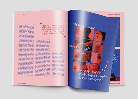 Magazine Projects | Photos, videos, logos, illustrations and branding on Behance Magazine Projects, Editorial Design Magazine, Creative Magazine, Fashion Magazine Layout, 포트폴리오 레이아웃, Graphic Design Editorial, Pub Design, Editorial Design Layout, Page Layout Design