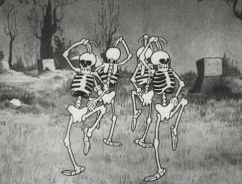 Skeleton Dance GIF - Skeleton Dance Party - Discover & Share GIFs Halloween Soundtrack, Skeleton Dance, 10 Interesting Facts, The Rocky Horror Picture Show, Danse Macabre, Dancing Gif, Dancing Aesthetic, Spooky Scary, Disney Life