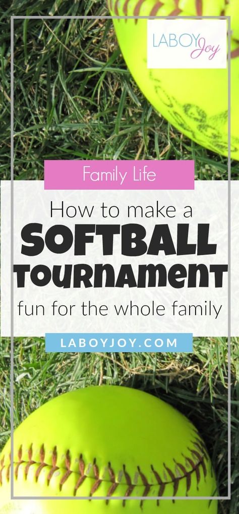 When you have a softball tournament weekend in a town away from home, it can be challenging for your family to look forward to a day of travel softball games in the hot sun. What do you do? Here are 7 tips to help make softball tournaments and games something the entire family can look forward to. #SoftballTournament #SoftballisLife #Softball #TravelSoftball #HappyFamily #laboyjoy Travel Softball Tips, Softball Crafts For Team, Travel Softball Must Haves, Softball Necessities, Softball Tournament Must Haves, Halloween Softball, Softball Tips, Softball Games, Softball Game Day