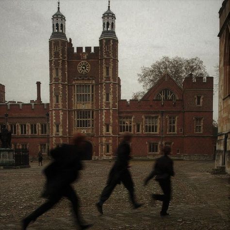 Dark Academia, Tower, Clock, Running, Tumblr, Building