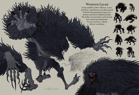 Emma Ward, Beast Creature, Werewolf Art, Creature Artwork, Fantasy Beasts, 다크 판타지, Monster Concept Art, Creature Drawings, Fantasy Creatures Art