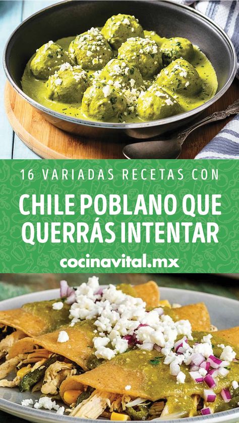 Poblano Recipes, Whole30 Dinner Recipes, Chile Poblano, Whole30 Dinners, Mexico Food, Healthy Breakfast Recipes Easy, Mexican Food Recipes Authentic, Healthy Juices, Easy Healthy Breakfast