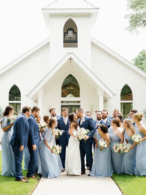 Blue Navy Wedding, Light Blue Wedding Colors, Christ Centered Wedding, Blue Wedding Party, Navy Wedding Colors, Wedding Color Scheme, Groomsmen Outfits, Light Blue Wedding, San Antonio Weddings