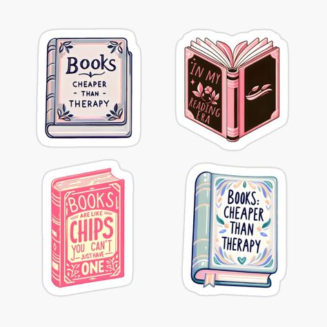 Inspirational Reading Quotes, Books Stickers, Inspirational Readings, Lover Sticker, Book Icons, Phone Stickers, Reading Quotes, Quote Stickers, Cool Stickers