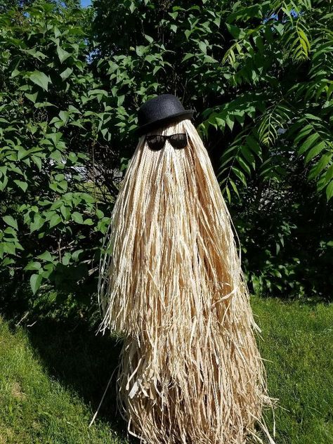 Cousin Itt, Photo Display Board, Cousin It, Mother Daughter Projects, Witch Legs, Pumpkin Topiary, Mirror Makeover, Dollar Store Halloween, Tomato Cages