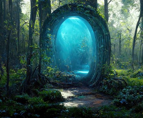 Magic Portal, Lucid Dream, Magic Aesthetic, Fantasy Places, Fantasy Art Landscapes, Fantasy Aesthetic, Fantasy Concept Art, Arte Fantasy, Dreamy Art